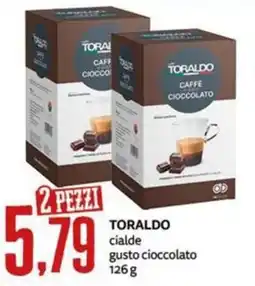 PRO7 Supermercati Toraldo cialde gusto cioccolato offerta