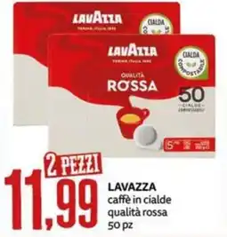 PRO7 Supermercati Lavazza caffè in cialde qualità rossa offerta