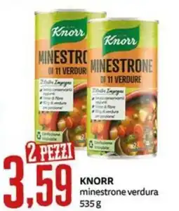 PRO7 Supermercati Knorr minestrone verdura offerta