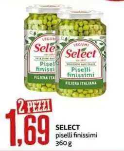 PRO7 Supermercati Select piselli finissimi offerta