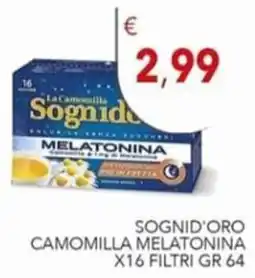 Diper Sognid'oro camomilla melatonina offerta