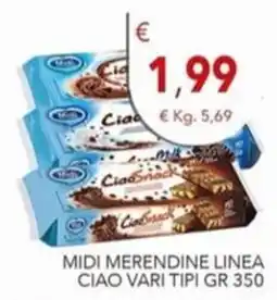 Diper Midi merendine linea ciao vari tipi offerta