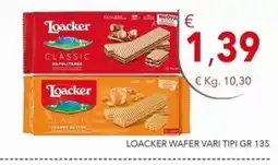 Diper Loacker wafer vari tipi offerta