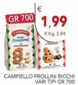 Diper Campiello frollini ricchi vari tipi offerta