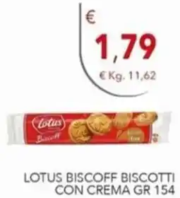 Diper Lotus Biscoff biscotti offerta