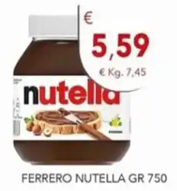 Diper Nutella offerta
