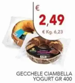 Diper Gecchele ciambella yogurt offerta