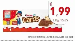 Diper Kinder Cards offerta