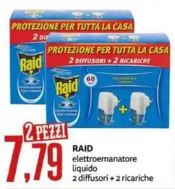 PRO7 Supermercati Raid elettroemanatore liquido offerta