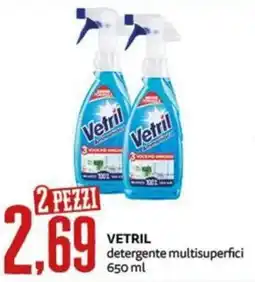 PRO7 Supermercati Vetril detergente multisuperfici offerta