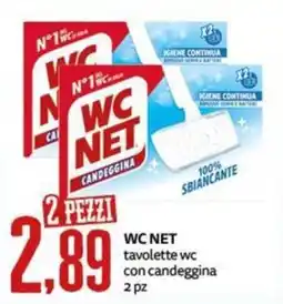 PRO7 Supermercati WC NET tavolete wc con candeggina offerta