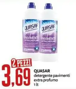 PRO7 Supermercati Quasar detergente pavimenti extra profumo offerta