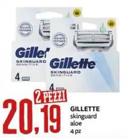 PRO7 Supermercati Gillette skinguard aloe offerta