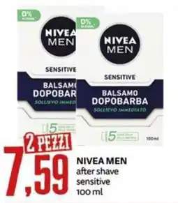 PRO7 Supermercati NIVEA MEN after shave sensitive offerta