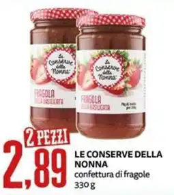 PRO7 Supermercati Le conserve della nonna confettura di fragole offerta