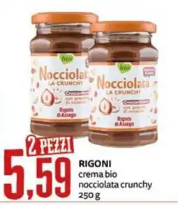 PRO7 Supermercati Rigoni di Assago nocciolata crunchy offerta