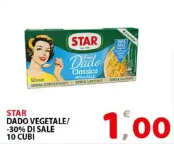 Il Centro Superstore Star dado vegetale offerta