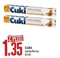 PRO7 Supermercati Cuki carta forno offerta