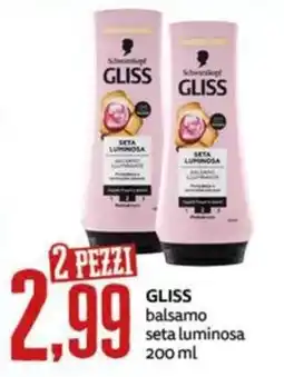 PRO7 Supermercati Gliss balsamo seta luminosa offerta