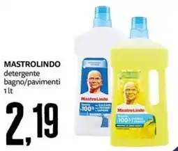 PRO7 Supermercati detergente bagno/pavimenti MastroLindo offerta