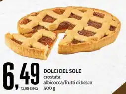 PRO7 Supermercati Dolci del Sole crostata albicocca/frutti di bosco offerta