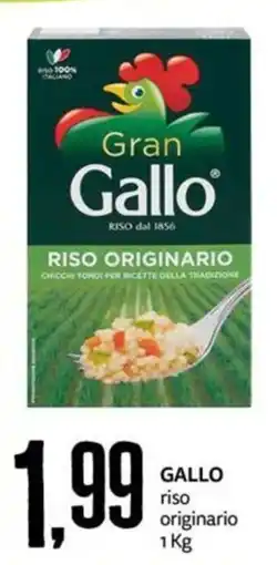 PRO7 Supermercati Gallo riso originario offerta