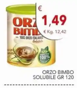 Diper Orzo Bimbo solubile offerta