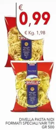 Diper Divella pasta nidi offerta