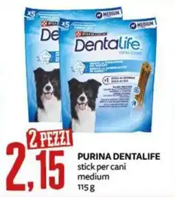 PRO7 Supermercati Purina Dentalife stick per cani offerta