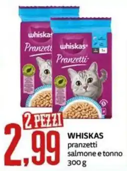 PRO7 Supermercati Whiskas pranzetti offerta