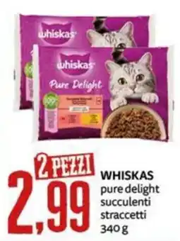 PRO7 Supermercati Whiskas pure delight offerta