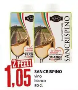 PRO7 Supermercati San Crispino vino bianco offerta