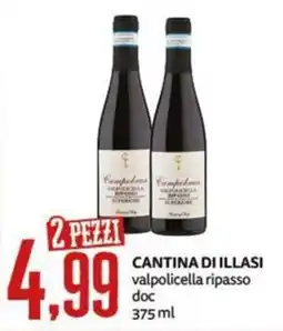 PRO7 Supermercati Cantina di Illasi valpolicella ripasso offerta