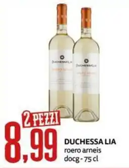 PRO7 Supermercati Duchessa lia roero arneis offerta