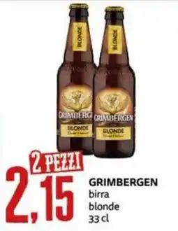 PRO7 Supermercati Grimbergen birra blonde offerta
