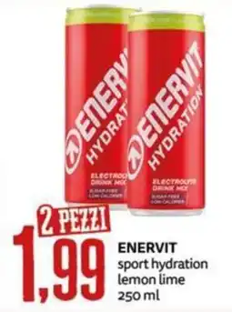 PRO7 Supermercati Enervit sport hydration lemon lime offerta