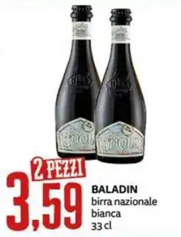 PRO7 Supermercati Baladin birra nazionale bianca offerta