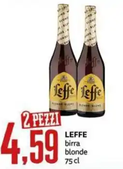 PRO7 Supermercati Leffe birra blonde offerta