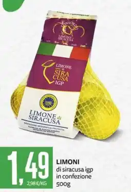 PRO7 Supermercati Limone di Siracusa IGP offerta