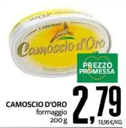 PRO7 Supermercati Camoscio d'Oro formaggio offerta