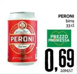 PRO7 Supermercati Peroni birra offerta