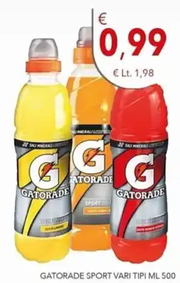 Diper Gatorade Sport vari tipi offerta