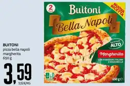 PRO7 Supermercati Buitoni pizza bella napoli margherita offerta