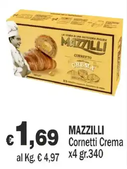 Primo Prezzo Mazzilli Cornetti Crema offerta