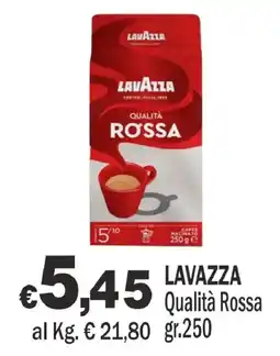 Primo Prezzo Lavazza Qualità Rossa offerta