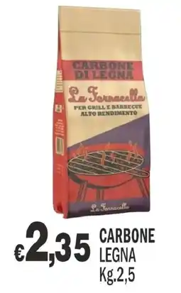 Primo Prezzo Carbone legna La Fornacella offerta