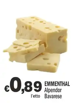 Primo Prezzo Emmenthal Alpendor Bavarese offerta