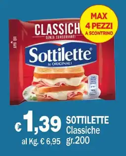 Primo Prezzo Sottilette Classiche offerta