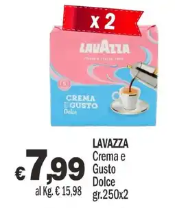 Primo Prezzo Lavazza Crema e Gusto Dolce offerta