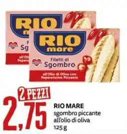 PRO7 Supermercati Rio mare filetti di sgombro offerta
